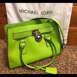 MICHAEL KORS  small Hamilton Satchel